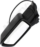 APDTY 178556 Side View Mirror; Left; Compatible With 2006-2010 Jeep Commander