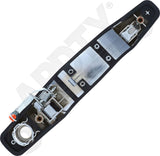 APDTY 178593 Front Left Exterior Door Handle - Metal