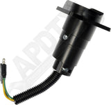 APDTY 178604 4-Flat Trailer Side To 7-Blade Vehicle Side Adapter