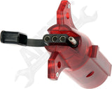 APDTY 178605 7-Blade Vehicle Side To 4-Flat Trailer Illuminating Adapter