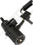 APDTY 178609 7-Blade Vehicle Side To 6-Way Round & 5-Flat Adapter