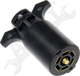 APDTY 178645 7-Blade Trailer Side Connector