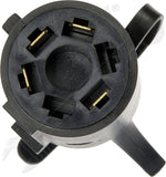 APDTY 178647 7-Blade Vehicle Side To 4-Flat Trailer Side LED Test Adapter