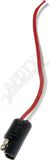 APDTY 178650 2-Flat Extension Connector 12 Inch
