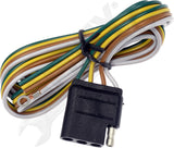APDTY 178652 4-Flat Vehicle Side Connector 48 Inch