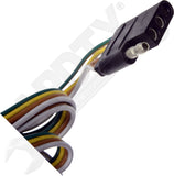 APDTY 178652 4-Flat Vehicle Side Connector 48 Inch