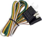 APDTY 178653 4-Flat Extension Connector 48 Inch