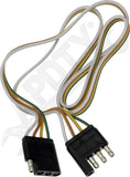 APDTY 178659 4-Flat Extension Connector 32 Inch