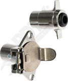 APDTY 178664 4-Way Round Vehicle Side And Trailer Side Connectors
