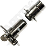 APDTY 178664 4-Way Round Vehicle Side And Trailer Side Connectors