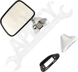 APDTY 178774 Side View Mirror; Left; Compatible With Various 4Runner, Pickup
