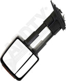 APDTY 178803 Side Towing Mirror; Left; Compatible With 2007-2021 Toyota Tundra
