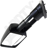 APDTY 178803 Side Towing Mirror; Left; Compatible With 2007-2021 Toyota Tundra