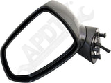 APDTY 178843 Side View Mirror; Left; Compatible With 2007-2008 Honda Fit