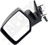 APDTY 179025 Side View Mirror; Left; Compatible With 2007-2011 Dodge Nitro