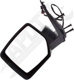 APDTY 179041 Side View Mirror; Left; Compatible With 2008-2012 Jeep Liberty