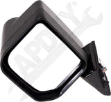 APDTY 179043 Side View Mirror; Left; Compatible With 2007-2009 Toyota FJ Cruiser