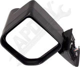 APDTY 179043 Side View Mirror; Left; Compatible With 2007-2009 Toyota FJ Cruiser