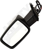 APDTY 179045 Side View Mirror; Left; Chrome; Non-Towing; Replaces 55079043AD