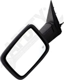 APDTY 179047 Side View Mirror; Left; Power, Manual Fold; Replaces 1QL211XRAE