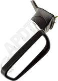 APDTY 179057 Side View Mirror; Left; Chrome, Puddle Lamp; Replaces 8G1Z17683E