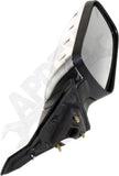 APDTY 179058 Side View Mirror; Right; Chrome, Puddle Lamp; Replaces 8G1Z17683E