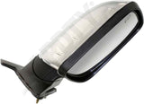 APDTY 179058 Side View Mirror; Right; Chrome, Puddle Lamp; Replaces 8G1Z17683E