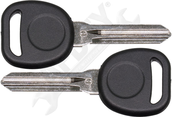 APDTY 212414x2 Ignition Transponder Circle Plus Key (Requires Programing, Qty 2)