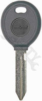 APDTY 212423 Ignition Key w/ ID46 Transponder Chip (Uncut, Requires Programing)