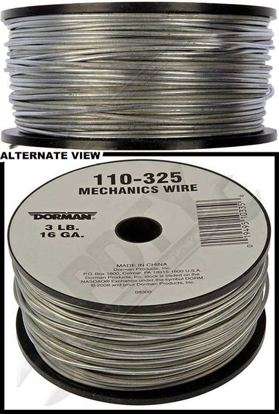 APDTY 221436 16 Gauge 3 Pound Spool Of Mechanics Wire (288 Ft.)