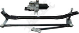 APDTY 22711011 & 22711010 Windshield Wiper Transmission Linkage & Motor Assembly