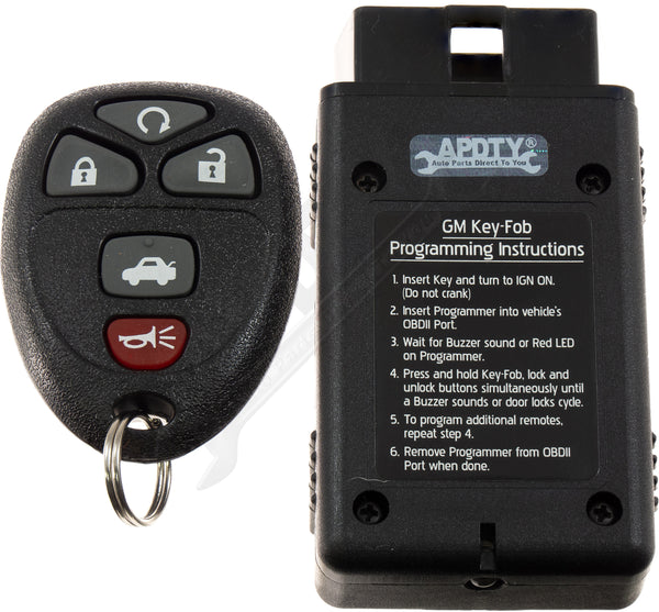 APDTY 22733524 Keyless Entry Remote Key Fob & Auto Cloner (Read Description!)