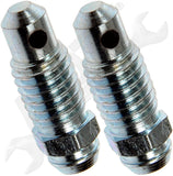 APDTY 24013 Brake Bleeder Screw Set M8-1.25 X 24mm (Pack Of 2)