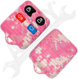 APDTY 24718QLD Keyless Entry Key Fob Remote Replacement Case (Case Only)