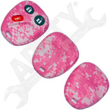 APDTY 24729QLD Keyless Entry Key Fob Remote Replacement Case (Case Only)