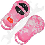 APDTY 24739QLD Keyless Entry Key Fob Remote Replacement Case (Case Only)