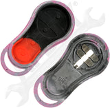 APDTY 24739QLD Keyless Entry Key Fob Remote Replacement Case (Case Only)