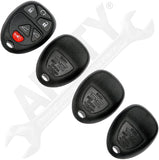 APDTY 24748 Keyless Entry Key Fob Remote Replacement Case (Case Only)