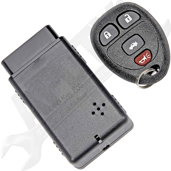 APDTY 24843 Replacement Keyless Entry Remote Key Fob Transmitter w/ Programmer