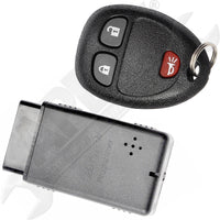 APDTY 24848 Keyless Entry Remote Key Fob Transmitter 3 Button (15777636 Only)