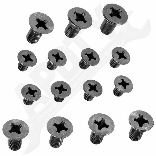 APDTY 24933 Disc Brake Rotor Retaining Screw Assortment