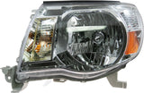 APDTY 2601005 Headlight Assembly Fits Left 2005-2011 Tacoma Driver-Side