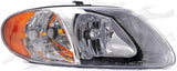APDTY 2601424 Halogen Headlight Assembly Right