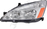 APDTY 2603133 Headlight Assembly Front RH 2003-2007 Honda Accord
