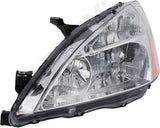 APDTY 2603133 Headlight Assembly Front RH 2003-2007 Honda Accord