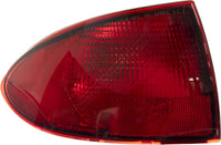 APDTY 2721217 Tail Lamp Assembly W/ 1 Socket Hole Rear Left