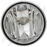 APDTY 2742387 Round Fog Lamp Assembly