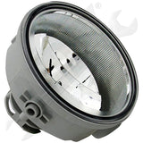 APDTY 2742387 Round Fog Lamp Assembly