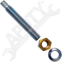 APDTY 30311 Double Ended Stud- 3/8-16 X 1-1/4in And 3/8-16 X 7/16in