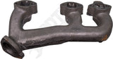 APDTY 327-1406L Exhaust Manifold Cast Iron Assembly Fits Driver Side Left